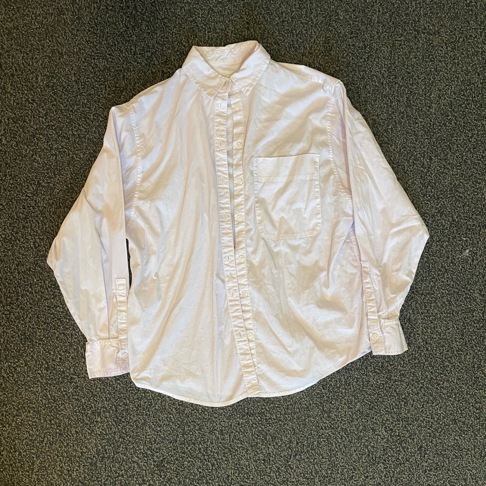 Classic White Men's Shirt